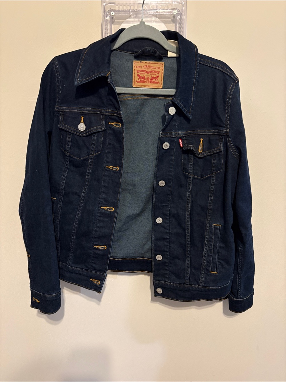 Levi's Dark Blue Denim Jean Jacket
